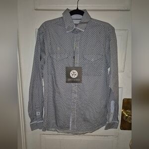 John Lennon & Paul McCartney Long Sleeve Button Shirt Nwt Size S "I'll be back"